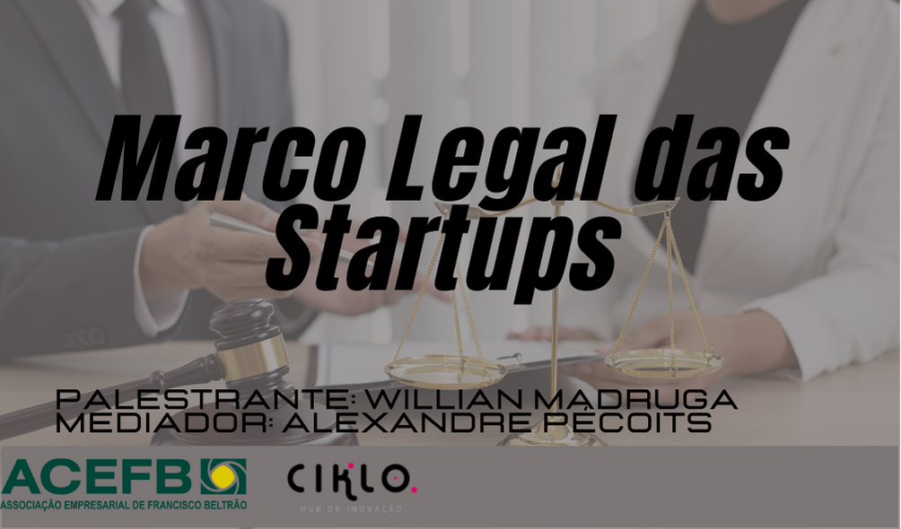 Meetup Marco legal das Startups 